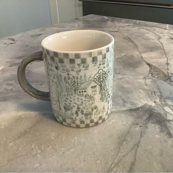 🆕MacKenzie-Childs Sterling Cottage Mugs Set of 4 - Picture 5 of 11